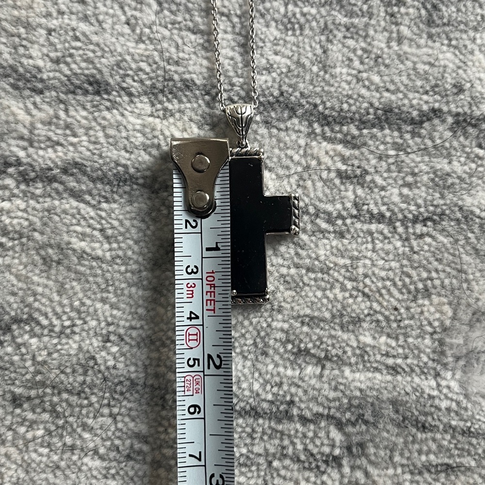 Shungite cross necklace - Picture 4 of 4